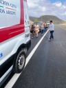 Muerde serpiente de cascabel a un hombre