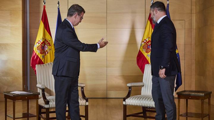 Cinco gráficos para entender por qué Vox no puede ganar al PP, pero su crecida sí puede restar escaños a la derecha