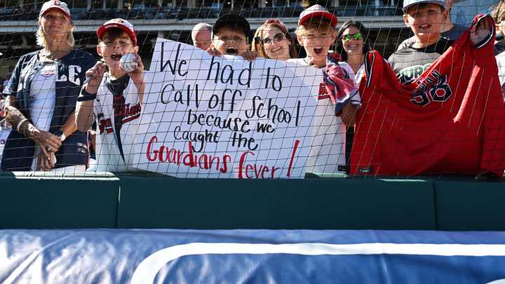 Photos from Game 2 of Guardians AL Wild Card Series vs Detroit Tigers
