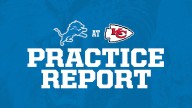Lions at Chiefs practice report: Oct. 8