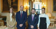 Los herederos de Jordania, en el castillo de Windsor con los Príncipes de Gales