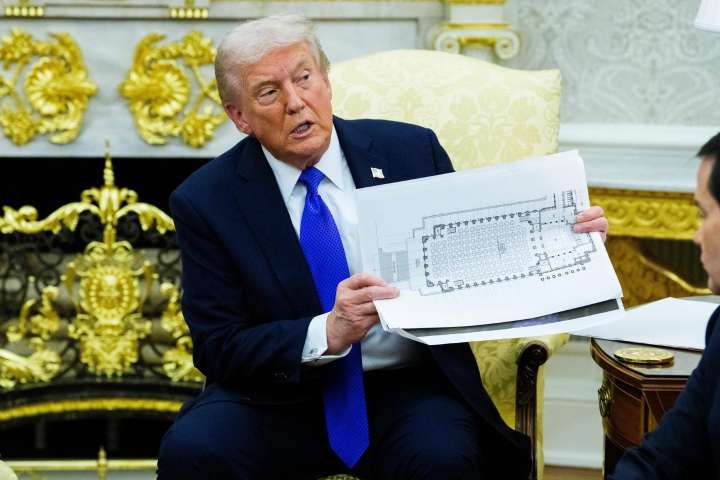 Amazon, Apple y diversos magnates están entre patrocinadores del salón de baile de Trump