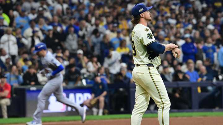 Brewers pull off unreal 8-6-2 double play in Game 1 vs. Dodgers