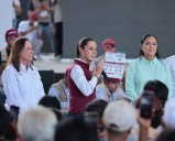 No están solas las familias afectadas por lluvias, continúa la ayuda: Sheinbaum