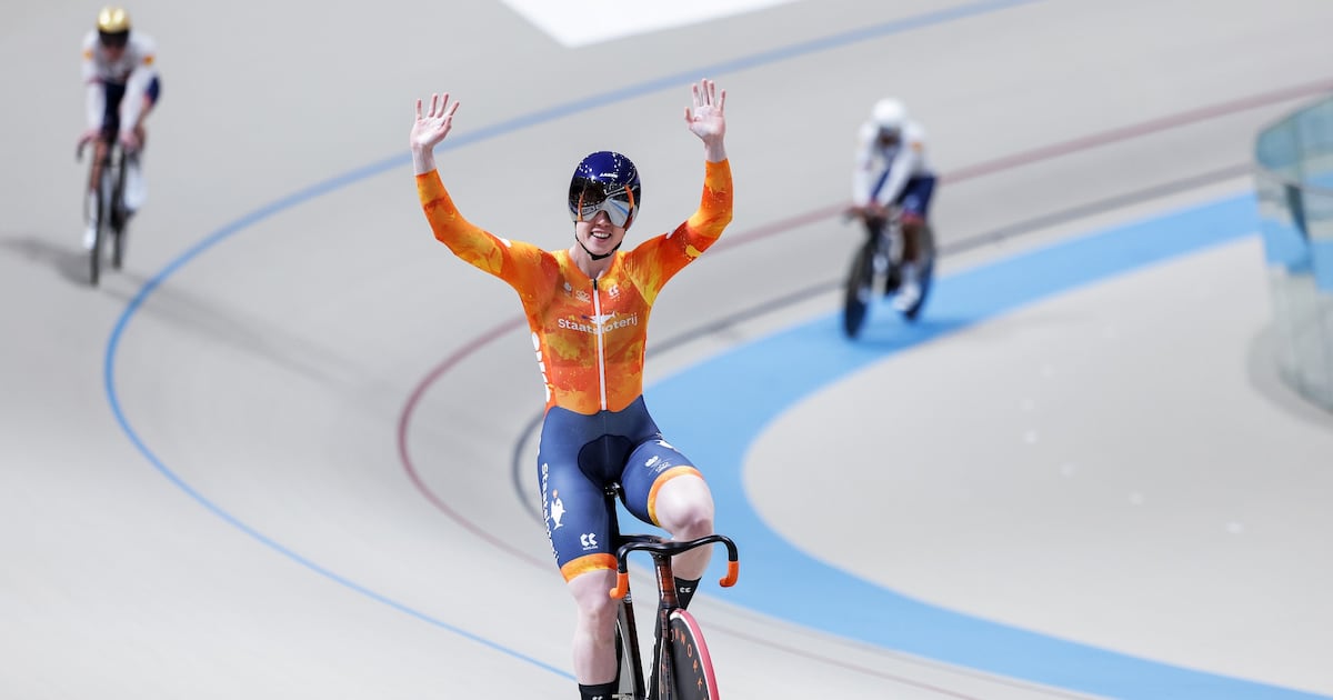 Récord mundial en Chile: Hetty van de Wouw brilla en el kilómetro contrarreloj femenino del Mundial de Ciclismo de Pista
