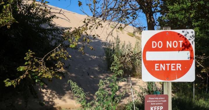 Army Corp of Engineers will be brought in to stop Mount Baldy from eating everything in its path