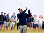 Woods undergoes lower back disc replacement surgery