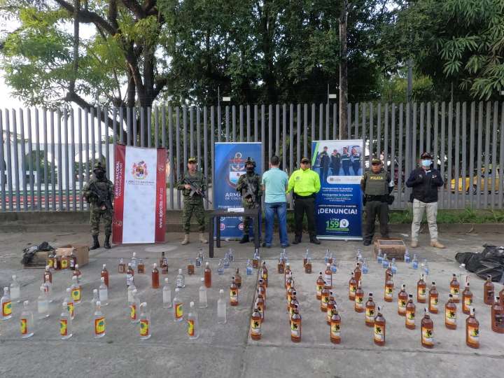 Fue capturado con licor adulterado y de contrabando a orillas del Río Arauca