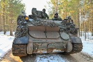 Canada's plan to donate refurbished armour to Ukraine appears to be on the scrap heap
