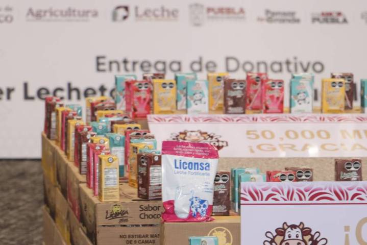 Puebla contará con 3 centros de acopio de Leche para el Bienestar
