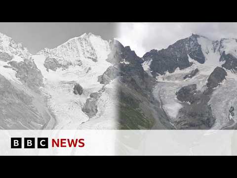 How Switzerland's glaciers have rapidly declined