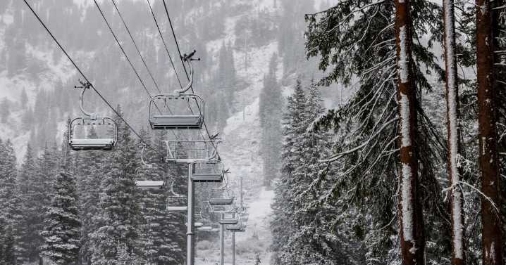 LIVE: First snowfall of season makes Utah ski resorts giddy