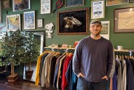 The Medina, Ohio, native started his thrifting business when he was in middle school, aiming to sell "cool vintage clothing" to his friends even before he recognized that resale was also good for the 