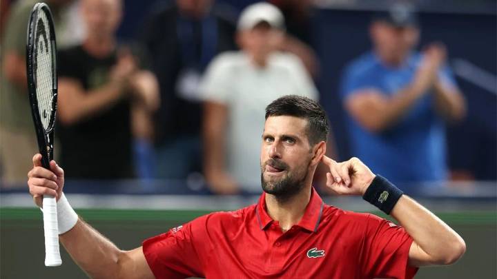 Djokovic le ganó con sufrimiento a Hanfmann y pasó de ronda en el Masters 1000 de Shanghái