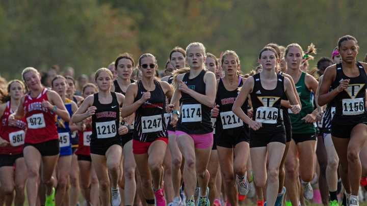 Joe O'Neill Invitational cross country at Bellevue State Park in photos