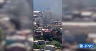 Incendio en Cerro Toro de Valparaíso deja una vivienda consumida y un adulto mayor afectado