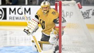 Golden Knights goaltender Adin Hill week-to-week, won’t travel with team