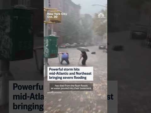 Powerful storm hits mid-Atlantic and Northeast bringing severe flooding