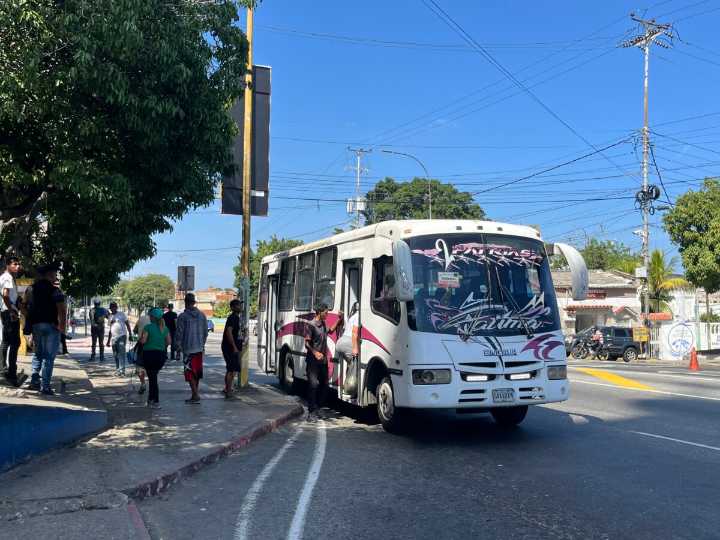 Usuarios en desacuerdo de anclar el pasaje al dólar