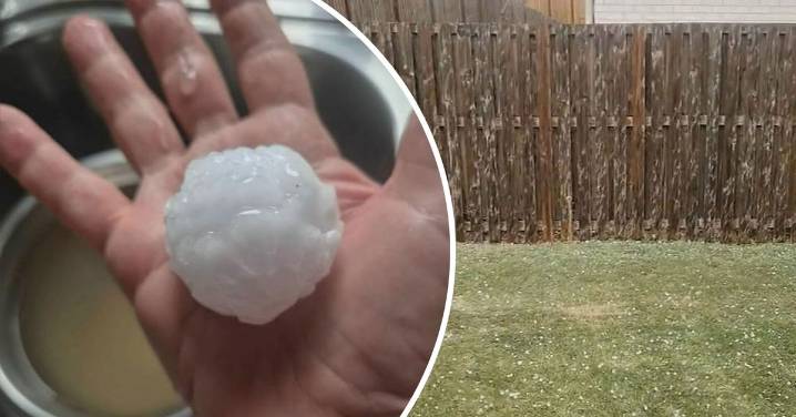 Weather news: Thousands left without power as severe storms, giant hailstones lash south