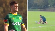 Kangaroos star Nathan Cleary putting in extra training ahead of first Ashes Test against England