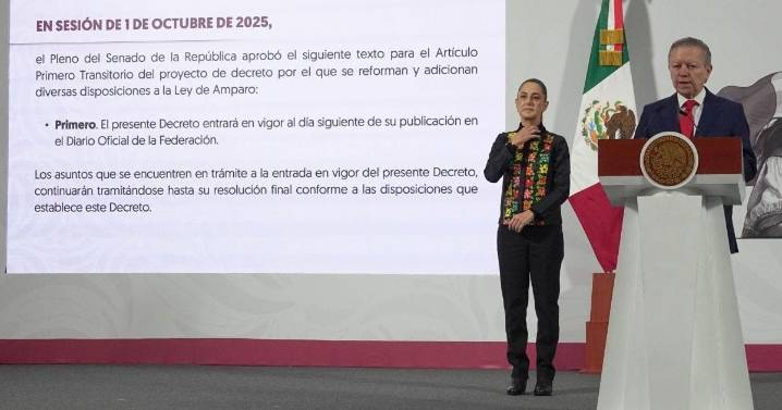 Zaldívar pide aclarar reforma de Ley de Amparo para evitar retroactividad