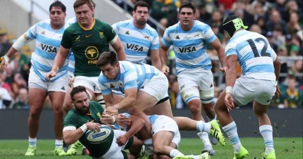Derrota ajustada de Los Pumas ante Sudáfrica, que es el campeón del Rugby Championship