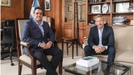Rogelio Frigerio se reunió con el ministro del Interior Lisandro Catalán