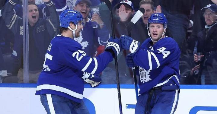 Maple Leafs power rankings: Morgan Rielly tops first list