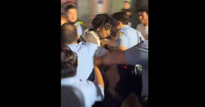 NBA Youngboy took a Bourbon Street stroll after Sunday's concert. Police got involved.