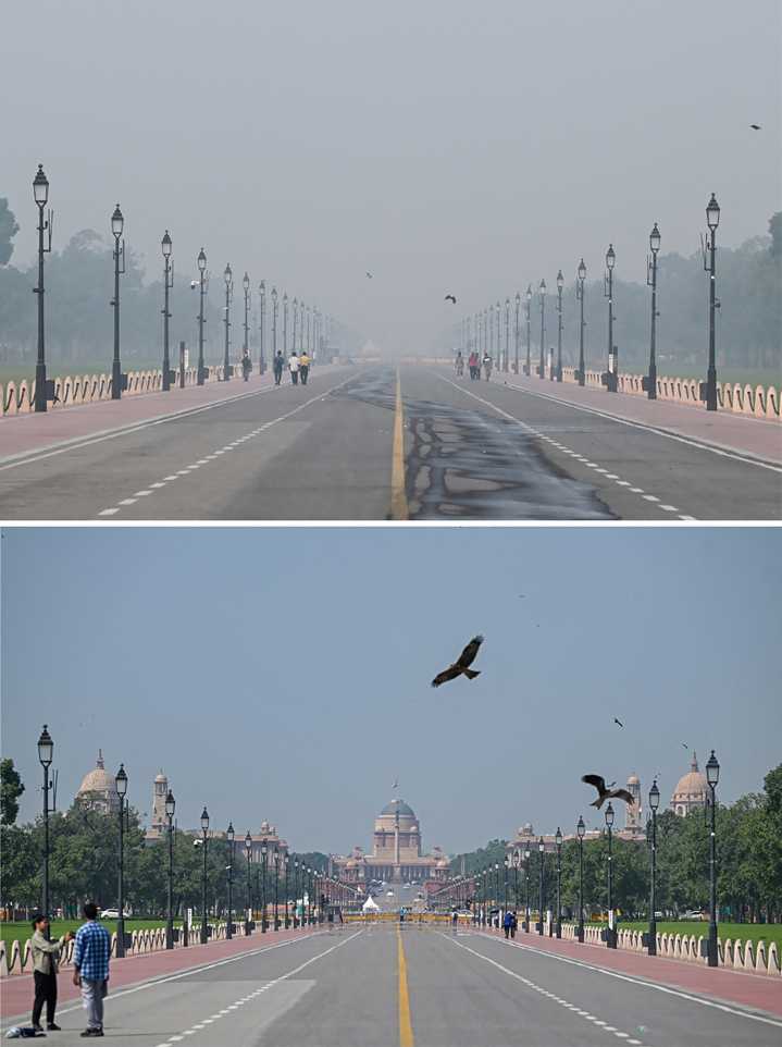 New Delhi air quality worsens during Diwali, despite push for 'green' firecrackers