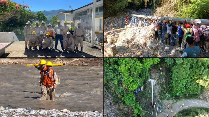 CFE Restablece Suministro Eléctrico al 100% en 5 Estados Afectados por Lluvias
