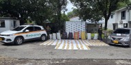Conductor dejó abandonado un vehículo repleto de marihuana en la vía San Alberto