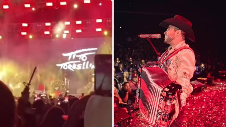 Video viral: Hombre dispara al aire durante concierto de Tito Torbellino Jr. en Comonfort