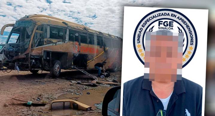 Detienen en Sinaloa a chofer de Tufesa que provocó ‘camionazo’ en Sonora y se dio a la fuga: hay otro prófugo