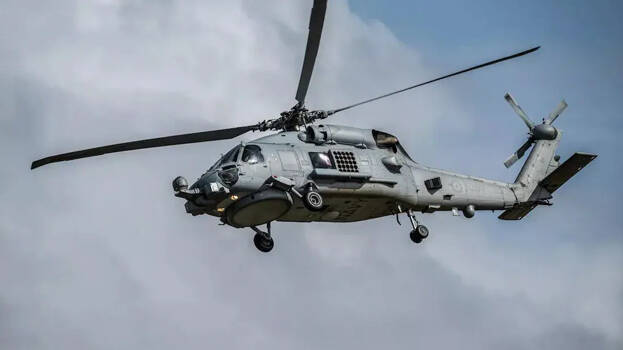 U.S. Navy helicopter and fighter jet crash into South China Sea during routine operations