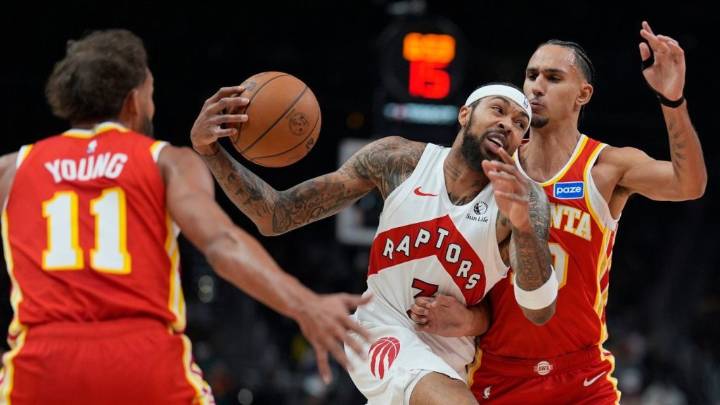 Raptors set team scoring record in season-opening win over Hawks