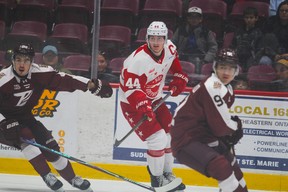 Brady Martin makes Soo Greyhounds season debut as captain