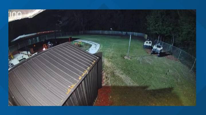Suspect caught on camera pouring gasoline in hall of daycare before setting fire in Rockdale Co.