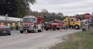Milk and manure tankers crash at Kewaunee County intersection, driver cited