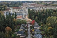 Controversial Eastview Village development flooded Greenleaf neighborhood