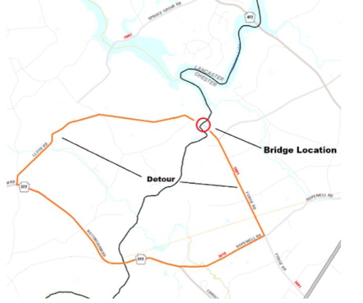 This historic Lancaster County covered bridge is closing again after vehicle damage