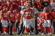 Chiefs Legend Priest Holmes Has Classy Reaction to Travis Kelce Tying His 18