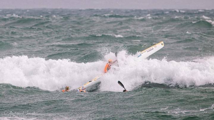 El riosellano Walter Bouzán, decimoctavo, en SS-1, en el Mundial de surfski, en Durban (Sudáfrica)