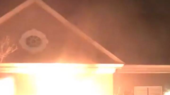 Newly released video shows man set Pennsylvania governor’s mansion on fire