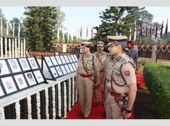 Punjab DGP Pays Tribute to Police Martyrs on Police Commemoration Day