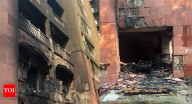 Fire breaks out at Brahmaputra Apartments allotted to Rajya Sabha MPs in Delhi