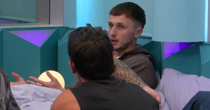 Falkirk Big Brother star told to 'get out' of house after 'grim' scene