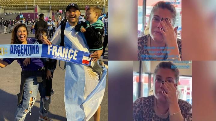 Diego Brancatelli mostró a su esposa llorando en las redes sociales: el significativo motivo que la emocionó