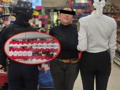 Atrapada: Roba tarjeta a una extranjera e intenta gastar 5 mil pesos en cigarros